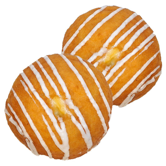 Glutenfri Berlinerbolle med vaniljekrem (2pk)