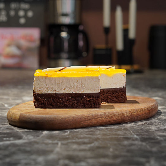 Mango pasjonsfrukt kakestykker (2pk)